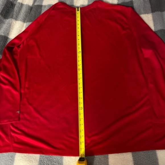 Athletic Works Red Long-Sleeve Dri-More Shirt Mens Size 4XL NWT - Picture 6 of 8